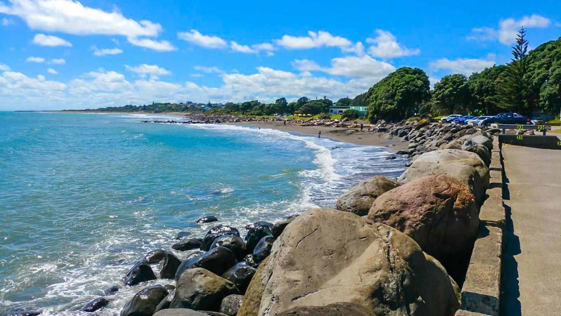 Surf Fitzroy Pet Friendly Villa New Plymouth Exteriör bild