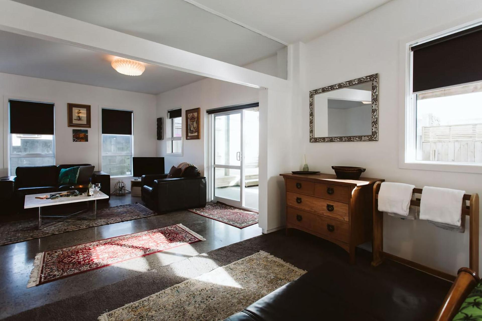 Surf Fitzroy Pet Friendly Villa New Plymouth Exteriör bild